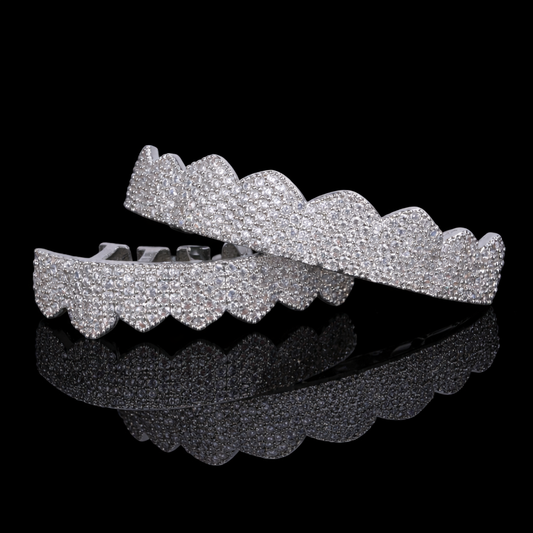 8/8 Premium ICED OUT Grillz Set