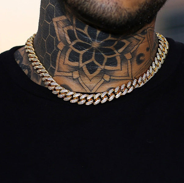 10mm Diamond Miami Cuban Necklace - Main Image