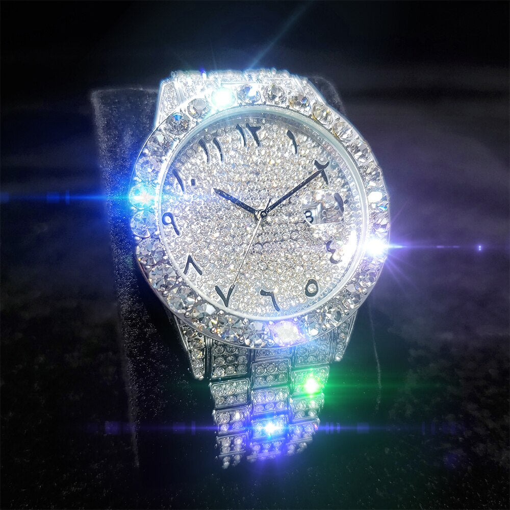 Diamanten | Arabic dial | Presidential horloge