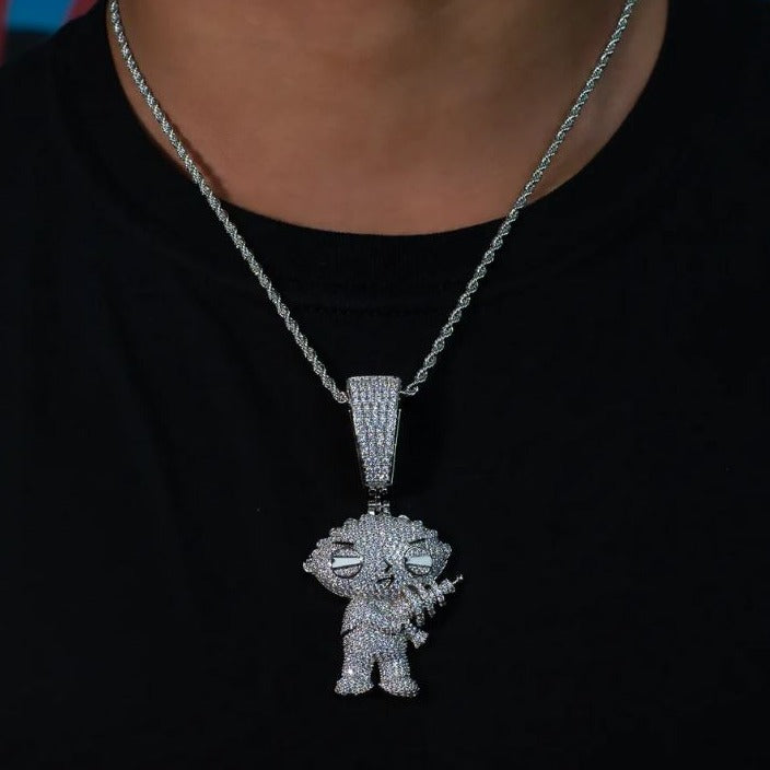 Pendentif Stewie Iced Out