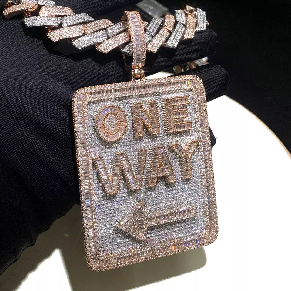 Pendentif à sens unique