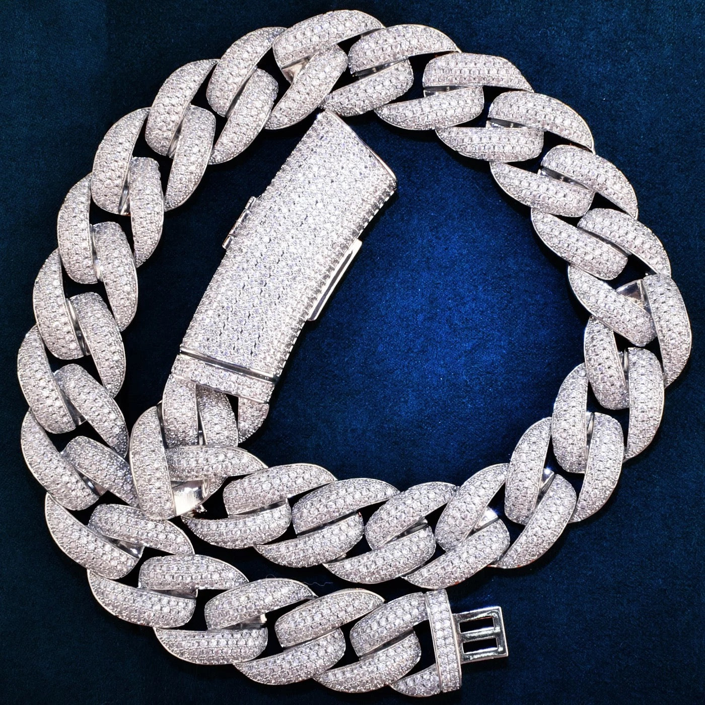 20mm Diamond Cuban Chain - Main Image