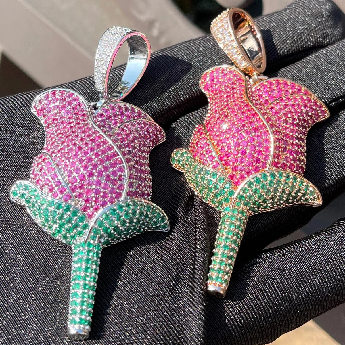 Pendentif Rose