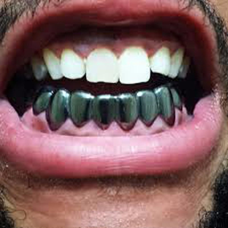 Zwarte Grillz Set