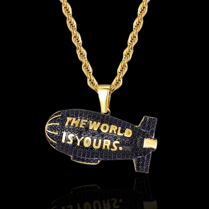 The World Is Yours Pendant - Main Image