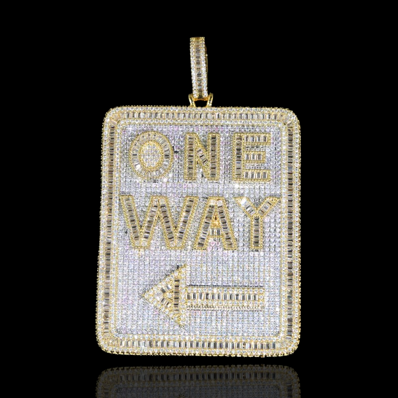 Pendentif à sens unique