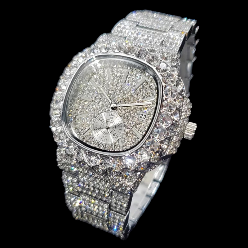 Fully Iced Out Watch | Nautulius
