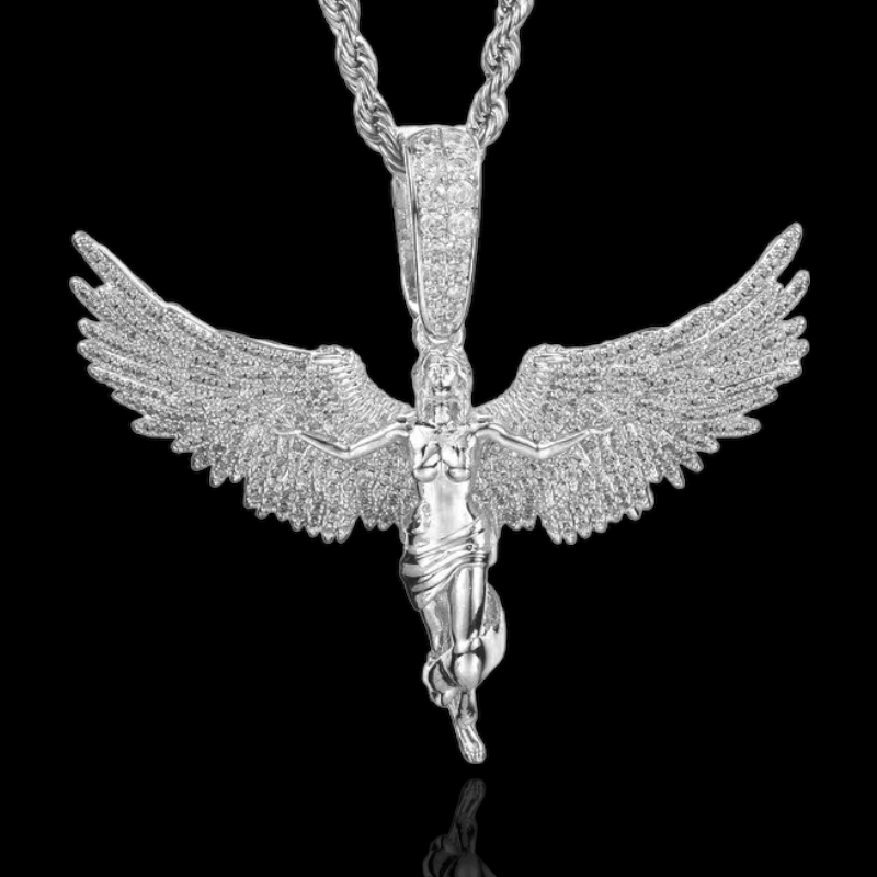 Angel with big wings