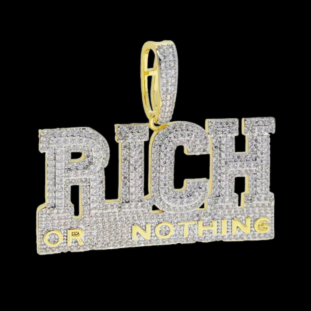Pendentif riche ou rien