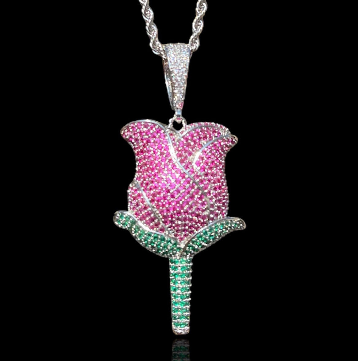 Pendentif Rose