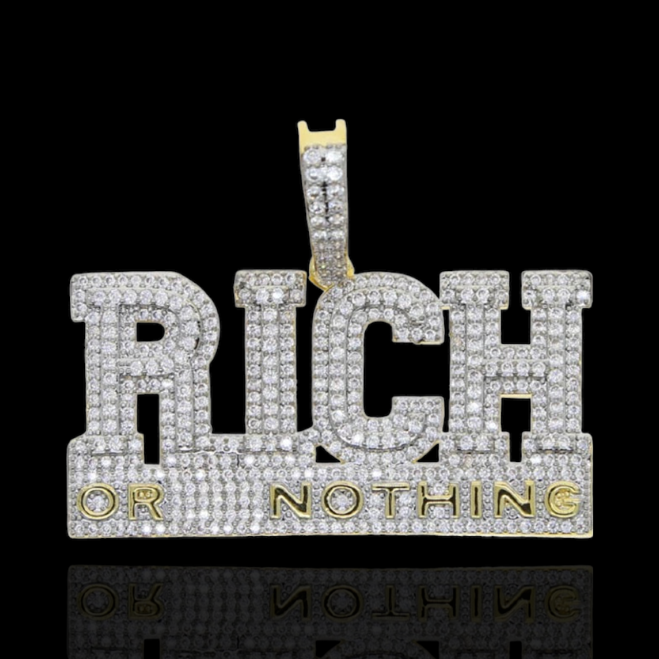 Pendentif riche ou rien