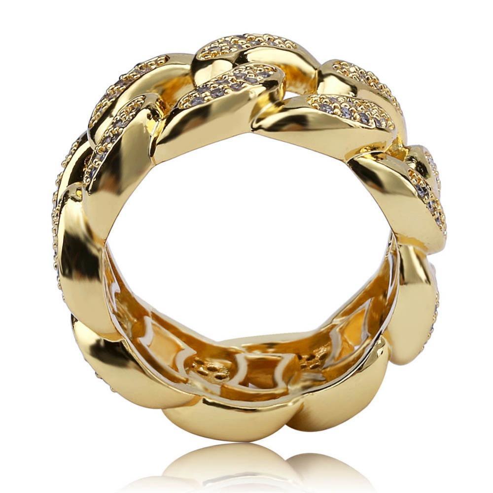 13mm Miami Cuban Ring - ICED OUT