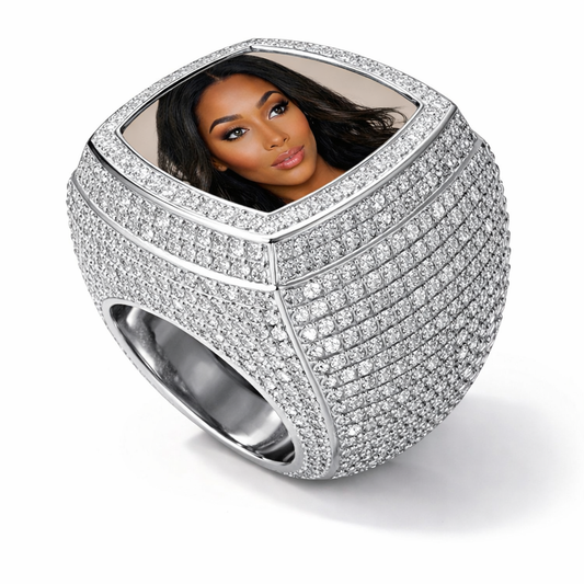 Signature Photo Diamond Ring