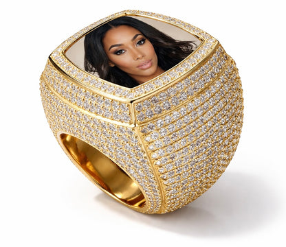 Signature Photo Diamond Ring
