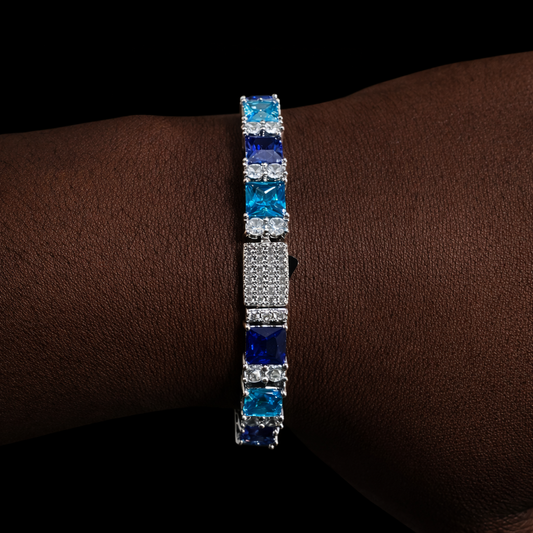 Iced Blue Royale Tennis Bracelet
