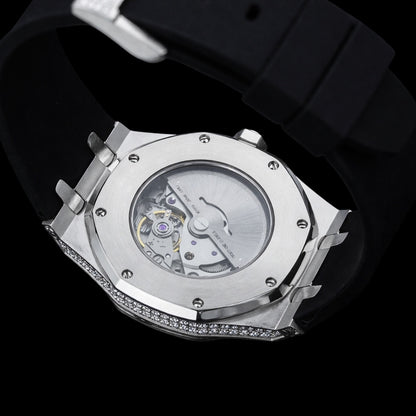 Royal Majestic Arabic 42mm – Moissanite Watch