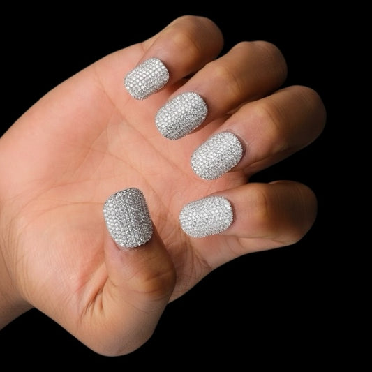 Premium Iced Nail Grillz Set