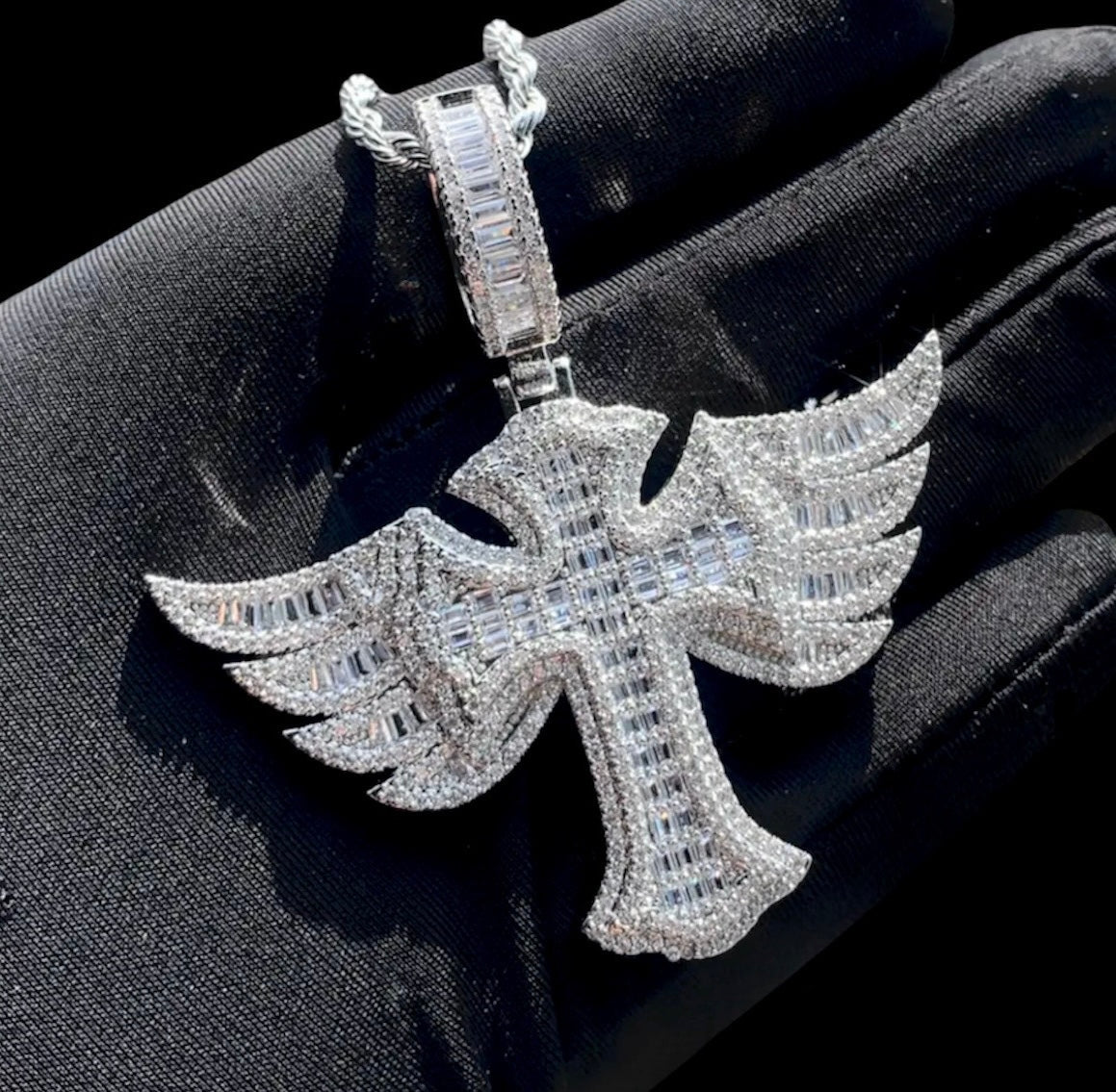 Winged Cross Pendant