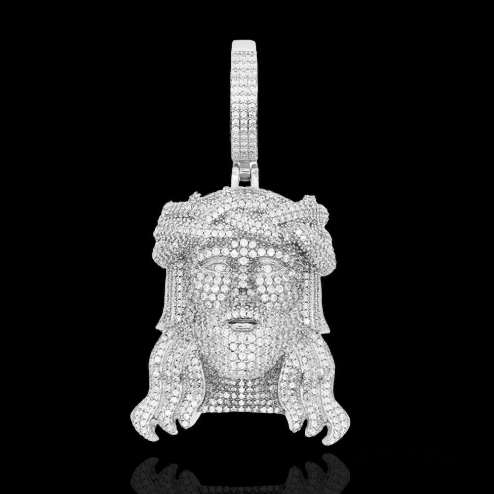 Pendentif Jésus Bicolore