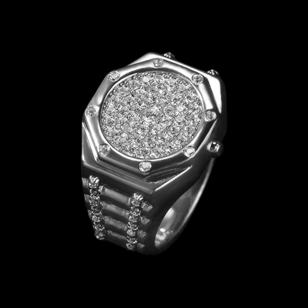Royal Iced Watch Ring