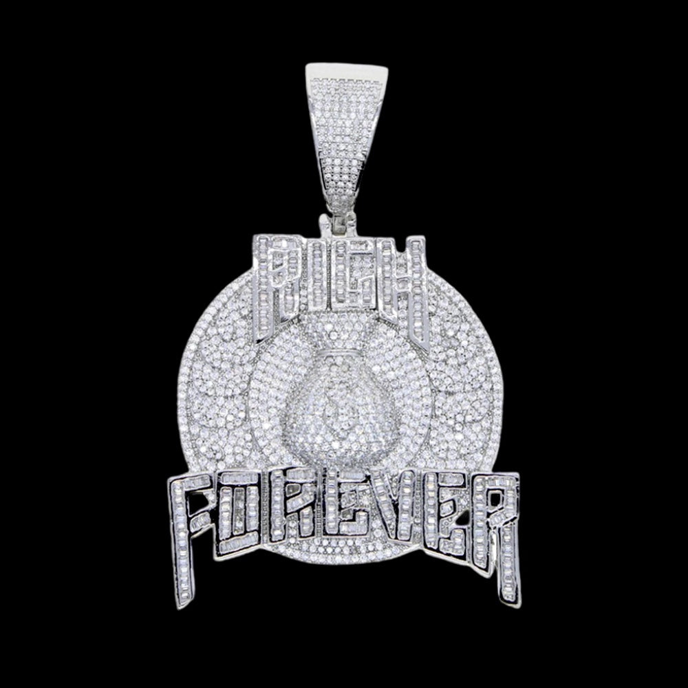 Pendentif Rich Forever