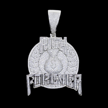 Pendentif Rich Forever