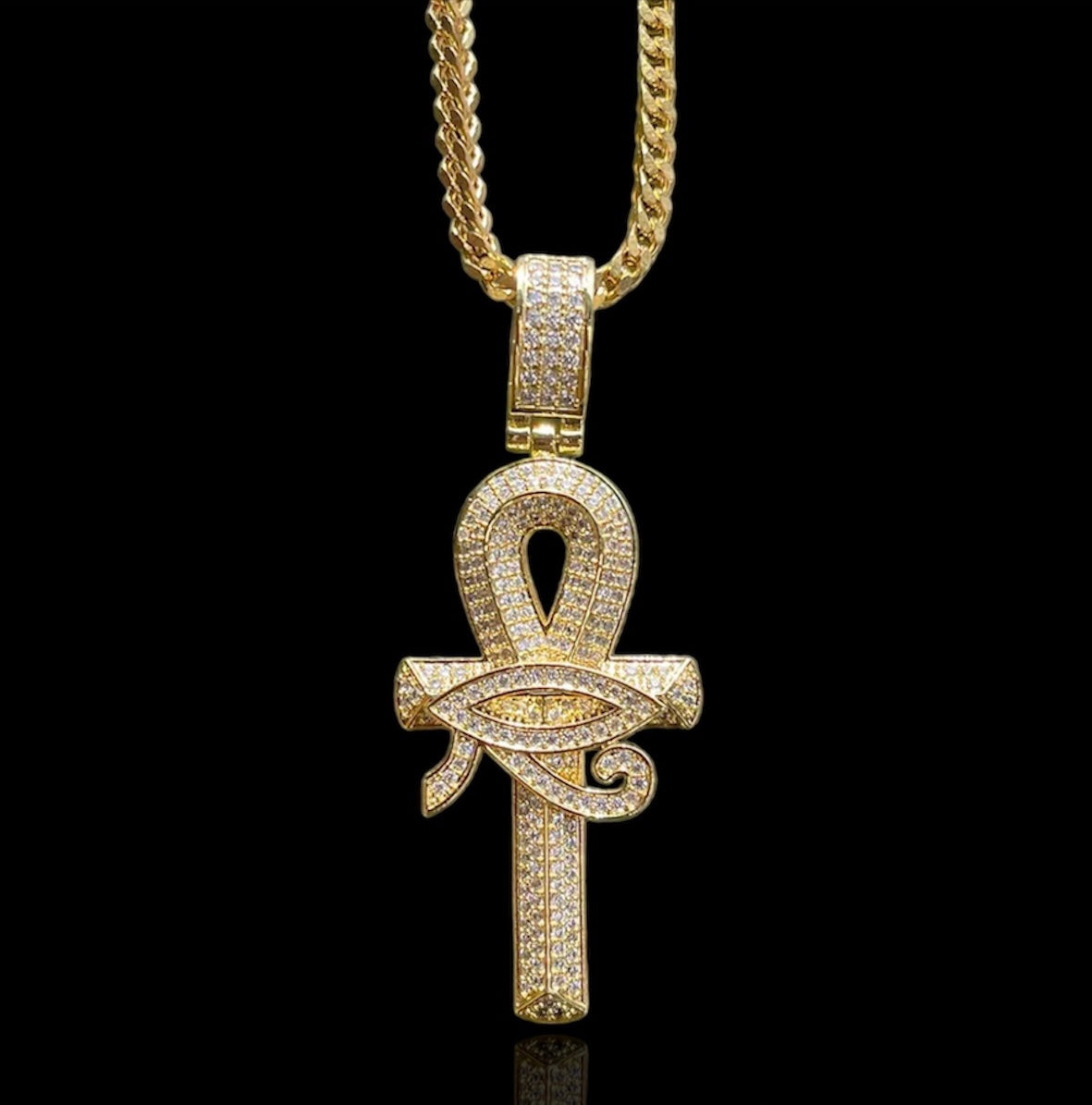 Pendentif Ankh avec oeil d'horus