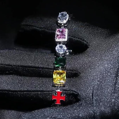 Trinity Spectrum Iced Tennis Ketting