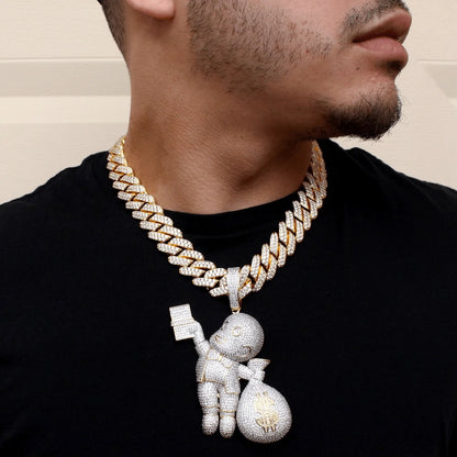 Collier personnalisé Miami Cuban x Richie
