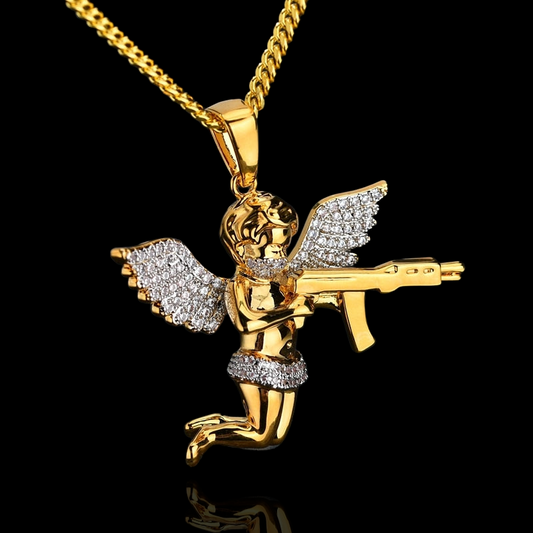 AK-47 Angel Pendant