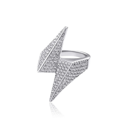 Iced Out Bliksem Ring