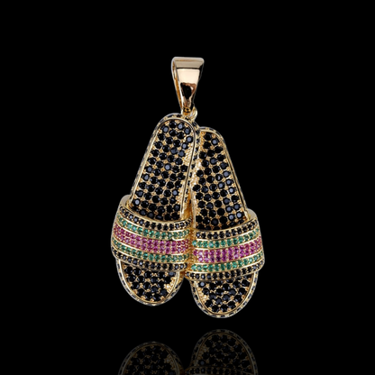 Iced Out Designer Sandals 