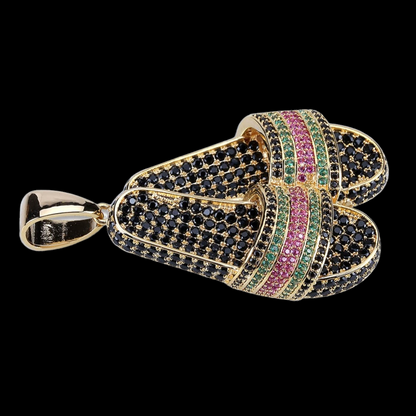 Iced Out Designer Sandals 