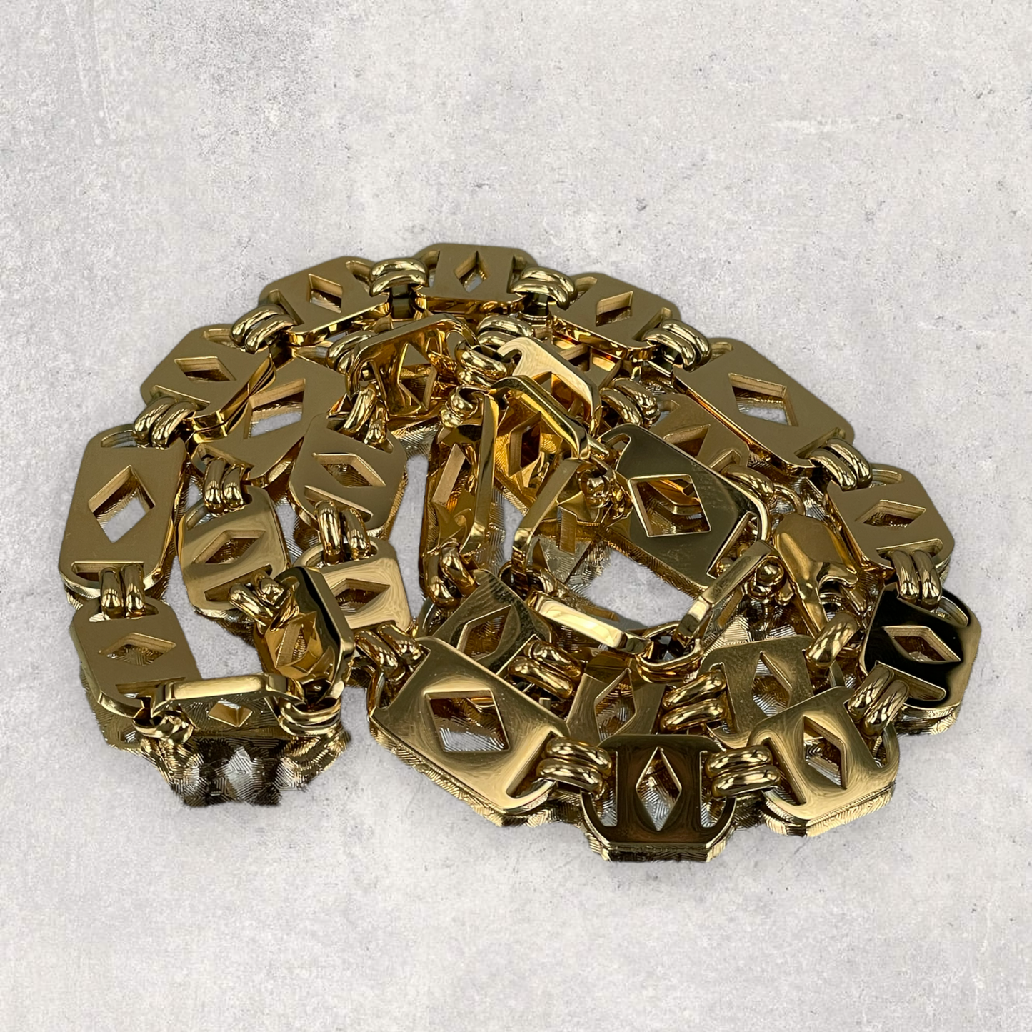 11mm Gold Plated Kingsley Chain