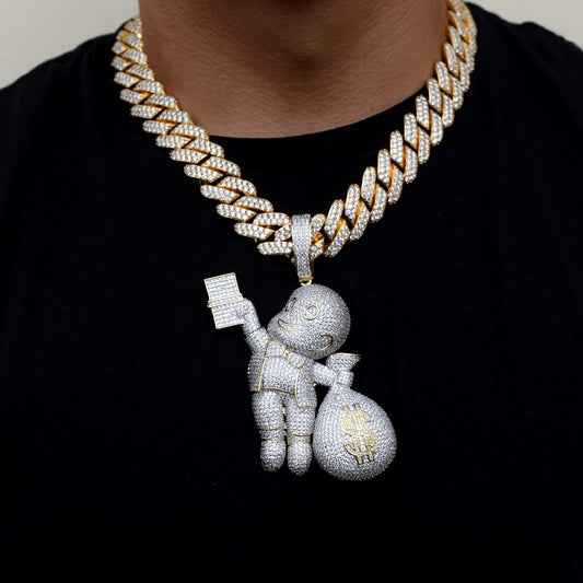 Collier personnalisé Miami Cuban x Richie