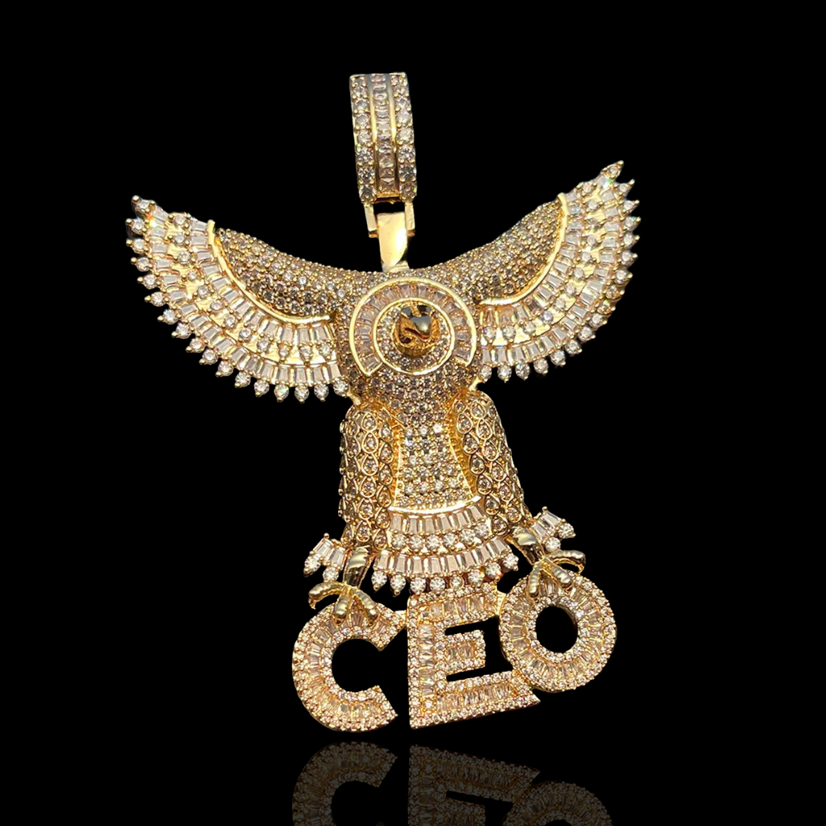 Gold Plated CEO Hanger Met Adelaar