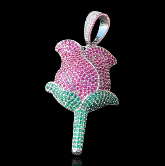 Pendentif Rose