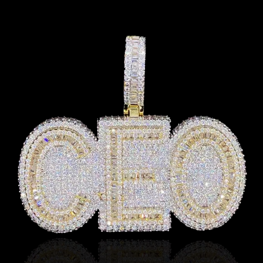 Pendentif CEO bicolore