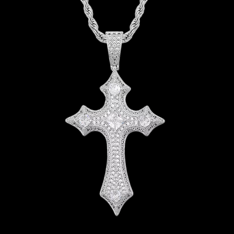 Pendentif croix celtique en argent 925