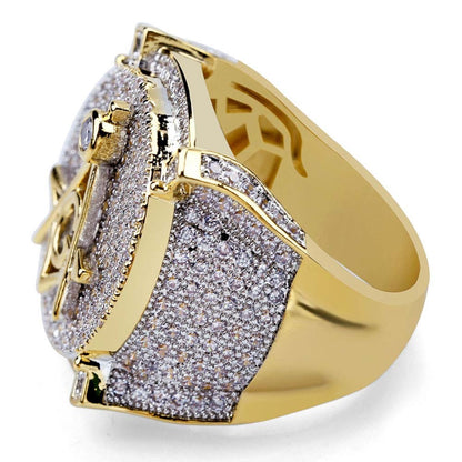 Bague de franc-maçon glacé