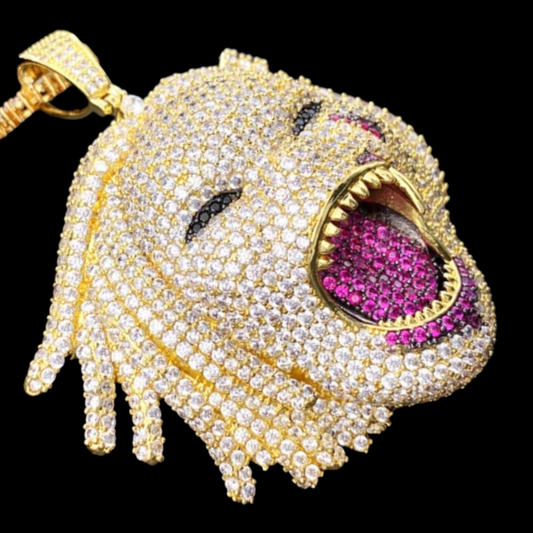 Grizzley Face Pendant