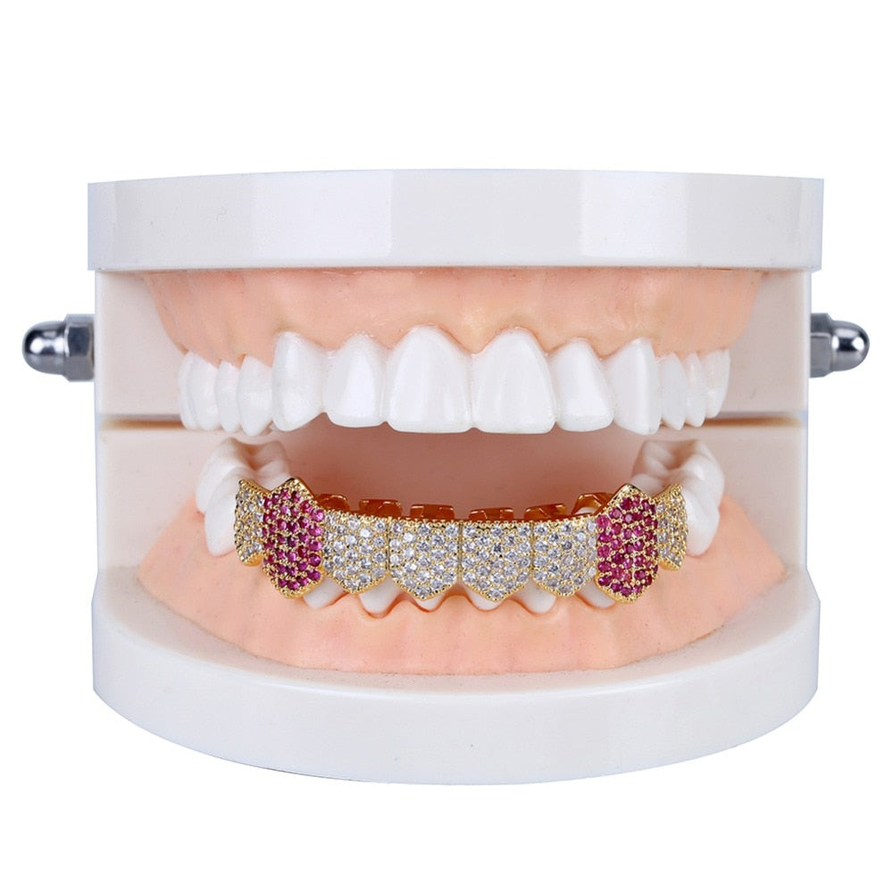 Gril Diamond Fang Royal Pink Lab