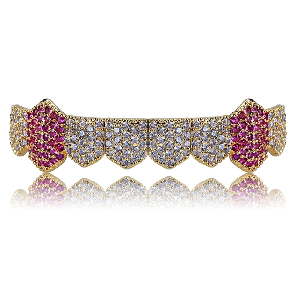 Gril Diamond Fang Royal Pink Lab