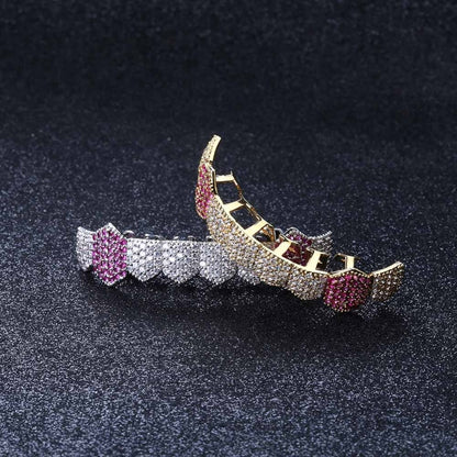 Gril Diamond Fang Royal Pink Lab