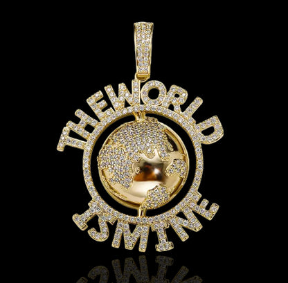 Gold Plated World is Mine Hanger